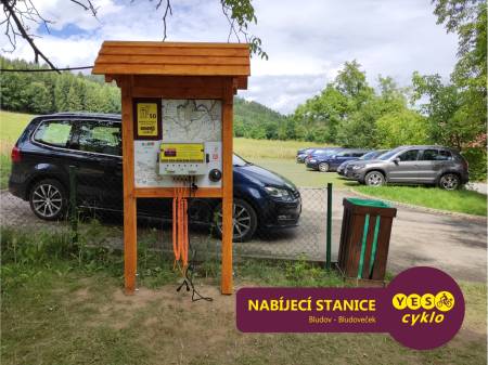 Stacja ładowania rowerów elektrycznych - Bludoveček