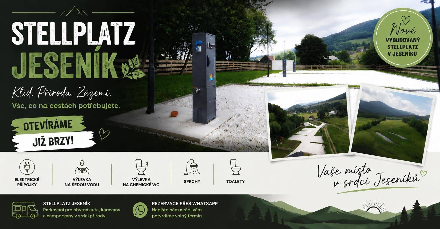 Stellplatz (Bělá pod Pradědem - Domašov)