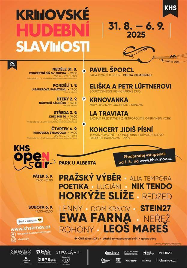 Krnov přináší velký hudební svátek