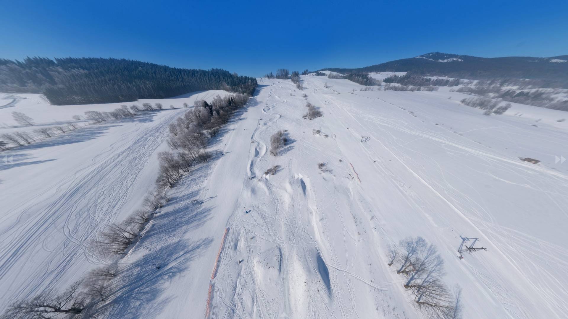 Ski areál Větrný vrch - Dolní Morava