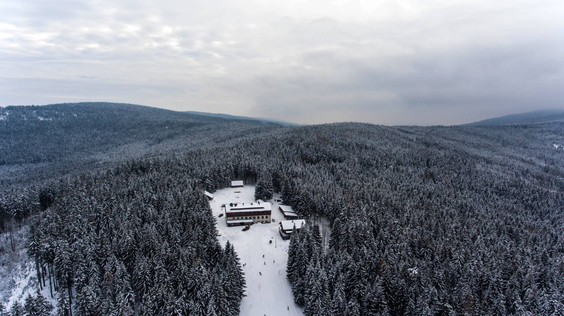 Lyžařský areál Severomoravská chata