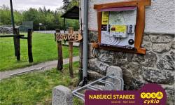 Nabíjecí stanice pro elektrokola - Račí Údolí