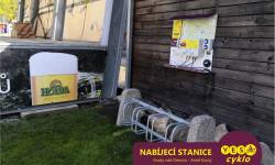 Nabíjecí stanice pro elektrokola - Areál Kouty