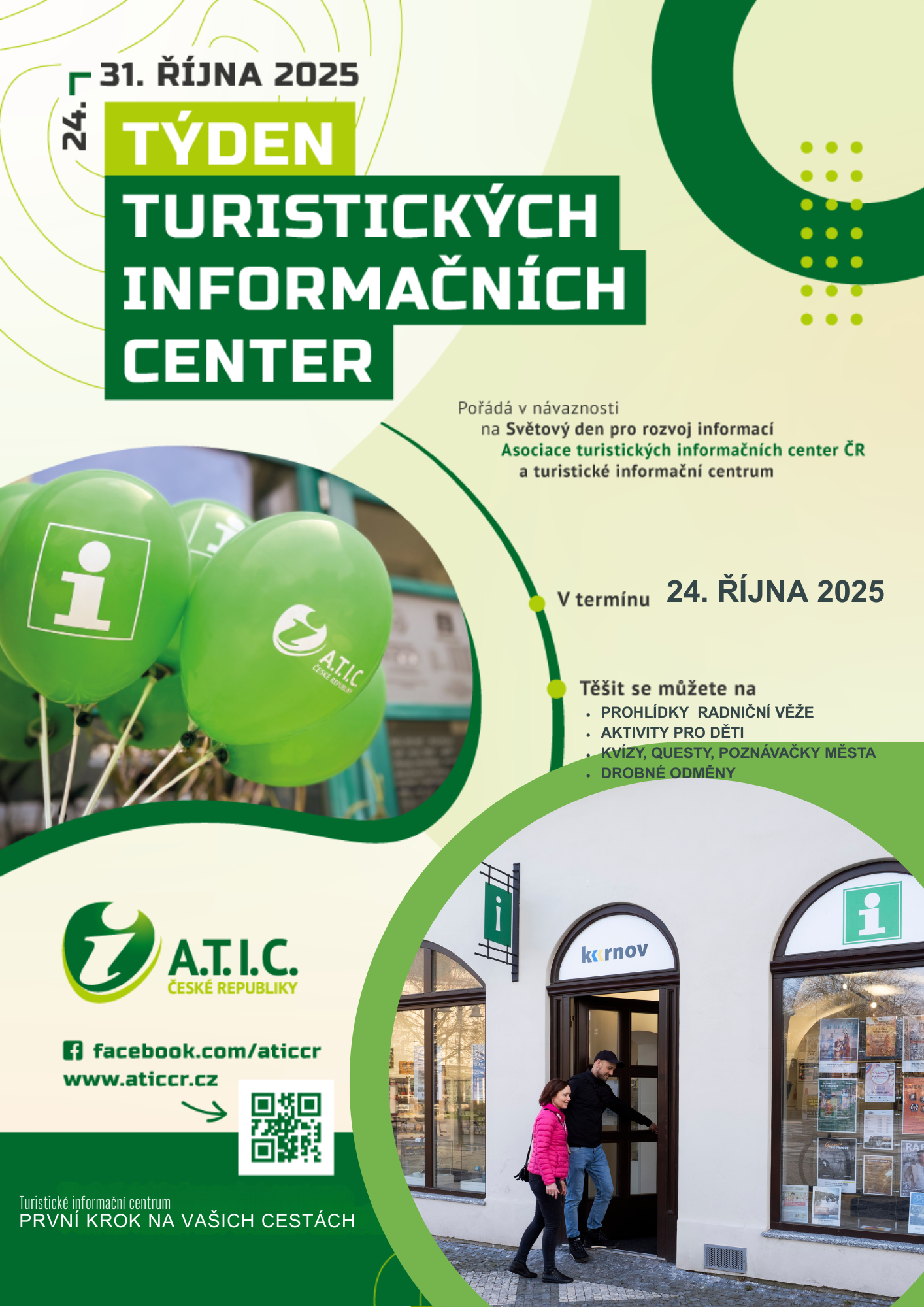 Zjistěte více o činnosti turistických informačních center