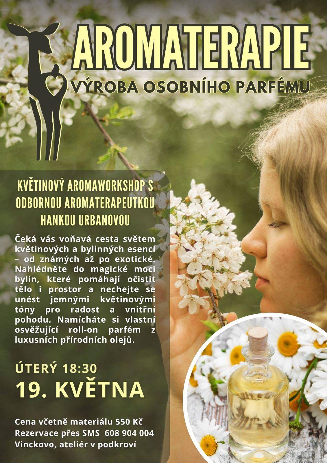 KVĚTINOVÝ AROMAWORKSHOP