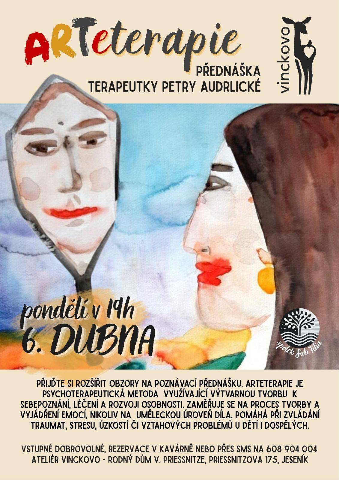 Arteterapie - přednáška Petry Audrlické