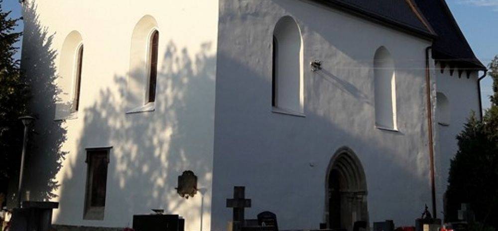 Cemetery's Church of the Holy Cross.