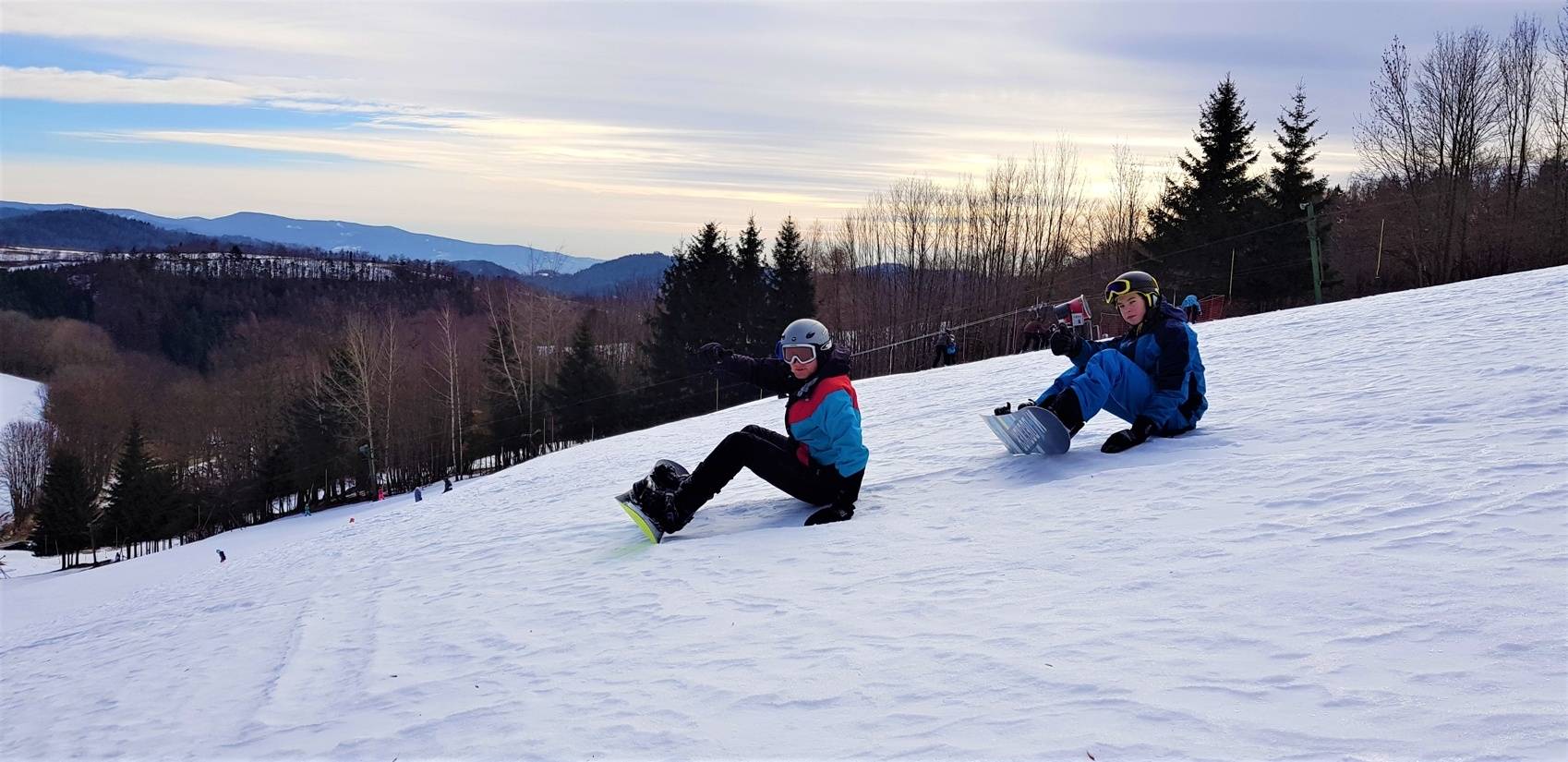 Das Skiareal Panoráma