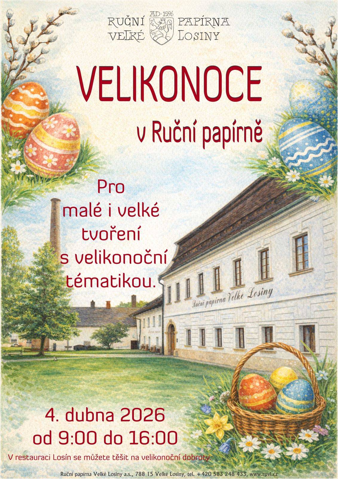 Velikonoce v Ruční papírně