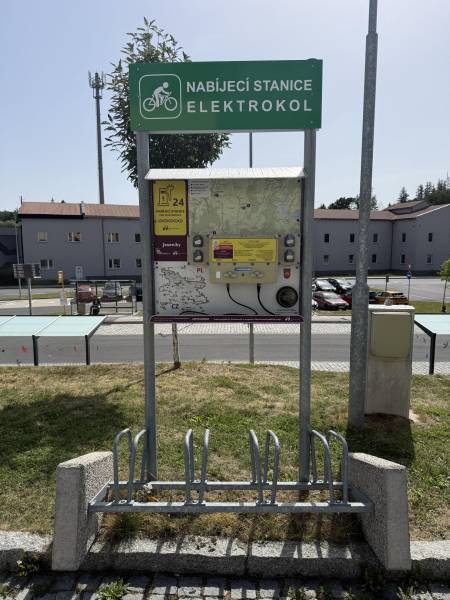 Nabíjecí stanice pro elektrokola - Břidličná
