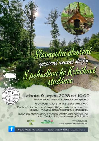 Prožijte dobrodružství po cestě ke Krtečkově studánce