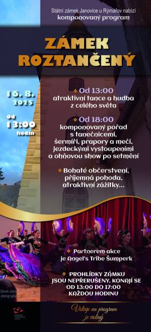 Zámek roztančený vás čeká v Janovicích u Rýmařova