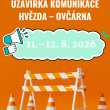 Uzavírka komunikace mezi Hvězdou a Ovčárnou