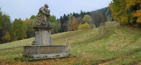 Socha Krista na Olivetské hoře