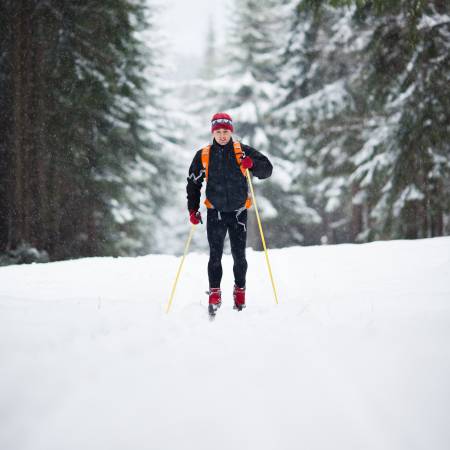 Trasy na narty biegowe Červenohorské sedlo