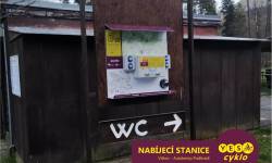 Nabíjecí stanice pro elektrokola - Autokemp Podhradí