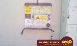 Nabíjecí stanice pro elektrokola - Městské koupaliště Bruntál