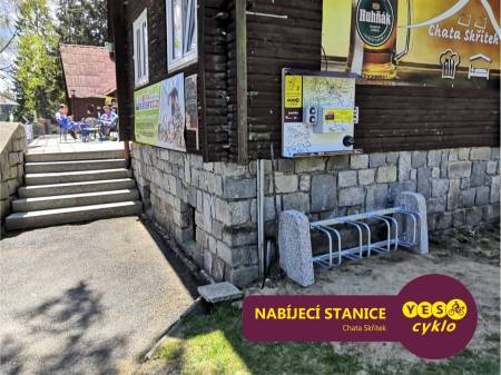 Nabíjecí stanice pro elektrokola - Chata Skřítek
