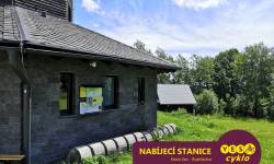 Nabíjecí stanice pro elektrokola - Rozhledna Nová Ves