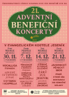 21. adventní benefiční koncerty v evangelickém kostele Jeseník