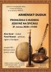 Arménský duduk v Jeskyni Na Špičáku