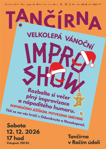 Velkolepá vánoční improshow v Tančírně
