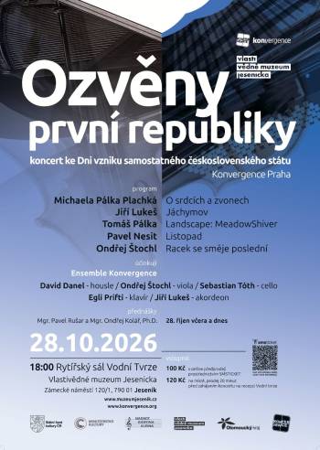 Koncert ke Dni vzniku samostatného československého státu. Ozvěny první republiky