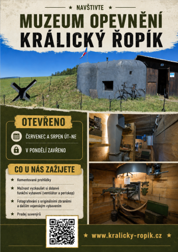 Muzeum opevnění Králický řopík v Králíkách