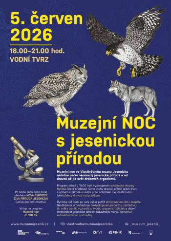 MUZEJNÍ NOC S JESENICKOU PŘÍRODOU