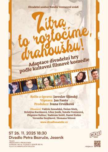 ZÍTRA TO ROZTOČÍME, DRAHOUŠKU!