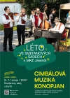 HUDBA V PARKU: CIMBÁLOVÁ MUZIKA KONOPJAN