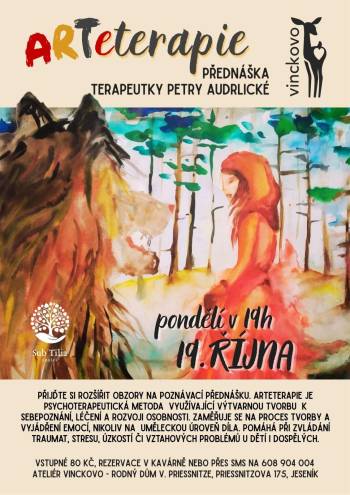 ARTETERAPIE - přednáška Mgr. Petry Audrlické