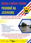 BESEDA S OBČANY PÍSEČNÉ Povodně na Jesenicku
