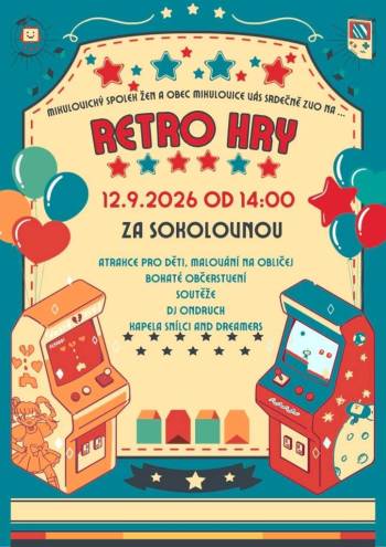 Mikulovický spolek žen - RETRO HRY JSOU ZPÁTKY!