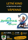 Letní kino: ZOOTROPOLIS 2