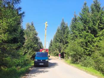 Uzavírka lesních cest - oblast přečerpávací elektrárny Dlouhé stráně