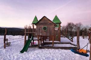 Za prvním dětským sklouznutím na běžkách se vydejte do Nové Vsi