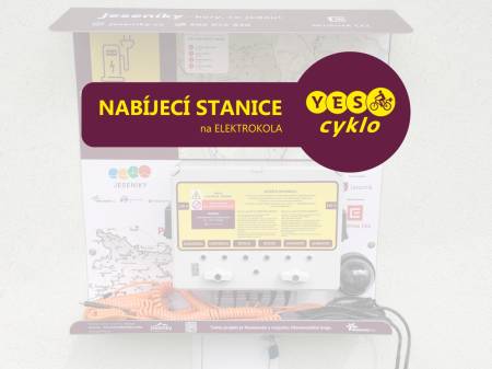 Nabíjecí stanice pro elektrokola - Dolní Morava