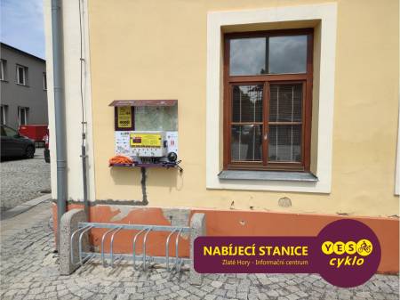 Nabíjecí stanice pro elektrokola - Zlaté Hory