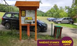 Nabíjecí stanice pro elektrokola - Bludoveček