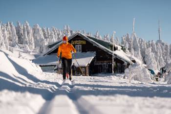 Fascinující scenérie zimních Jeseníků